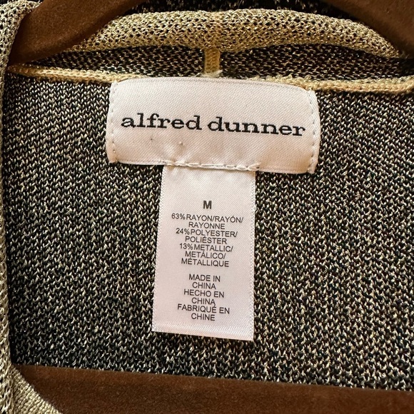 Alfred Dunner Black and Gray Women's Sweater - Picture 4 of 7